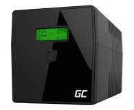 Green Cell UPS (1000VA/600W, 2xIEC, 2x Schuko, AVR, LCD) - 546064 - zdjęcie 1